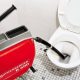 débouchage wc avec un furet électrique
